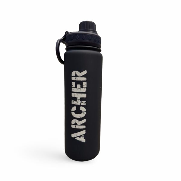 Archer Black Water Bottle