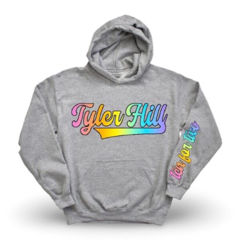 Pastel Rainbow Camp Sweatshirt