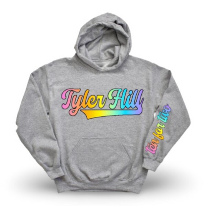 Pastel Rainbow Camp Sweatshirt