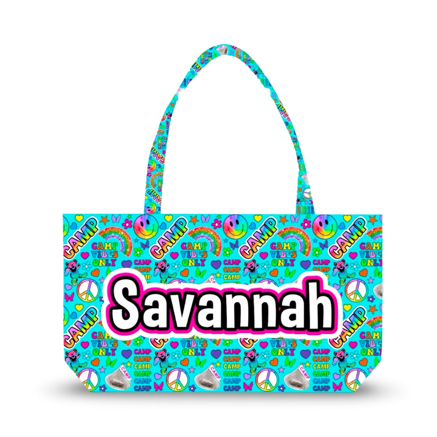 Plush Zipper Tote Bag - 24" x 13"