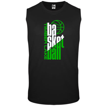 Vertical Basketball Shirt - Custom Press